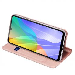 Peňaženkové puzdro Dux Ducis Skin Pro ružové – Huawei Y6p | Lacné Kryty Lacné Kryty | Peňaženkové puzdro Dux Ducis Skin Pro ružové – Huawei Y6p | Lacné Kryty