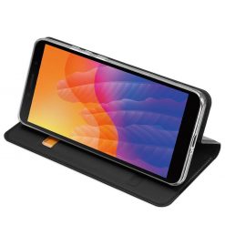 Lacné Kryty | Peňaženkové puzdro Dux Ducis Skin Pro čierne – Huawei Y5p | Lacné Kryty