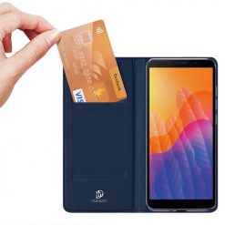 Peňaženkové puzdro Dux Ducis Skin Pro modré – Huawei Y5p | Lacné Kryty Lacné Kryty | Peňaženkové puzdro Dux Ducis Skin Pro modré – Huawei Y5p | Lacné Kryty