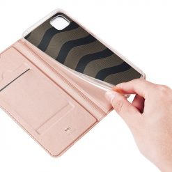 Peňaženkové puzdro Dux Ducis Skin Pro ružové – Huawei Y5p | Lacné Kryty Lacné Kryty | Peňaženkové puzdro Dux Ducis Skin Pro ružové – Huawei Y5p | Lacné Kryty