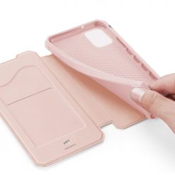 Peňaženkové puzdro Dux Ducis Skin X ružové – Samsung Galaxy Note 10 Lite | Lacné Kryty Lacné Kryty | Peňaženkové puzdro Dux Ducis Skin X ružové – Samsung Galaxy Note 10 Lite | Lacné Kryty