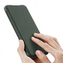 Lacné Kryty | Peňaženkové puzdro Dux Ducis Skin X zelené – Samsung Galaxy Note 10 Lite | Lacné Kryty
