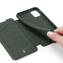 Lacné Kryty | Peňaženkové puzdro Dux Ducis Skin X zelené – Samsung Galaxy Note 10 Lite | Lacné Kryty