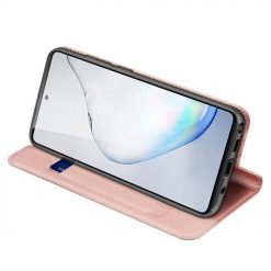 Lacné Kryty | Peňaženkové puzdro Dux Ducis Skin Pro ružové – Samsung Galaxy Note 10 Lite | Lacné Kryty