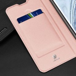 Lacné Kryty | Peňaženkové puzdro Dux Ducis Skin Pro ružové – Xiaomi Mi Note 10 / Mi Note 10 Pro | Lacné Kryty