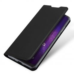 Lacné Kryty | Peňaženkové puzdro Dux Ducis Skin Pro čierne – Motorola One Macro | Lacné Kryty