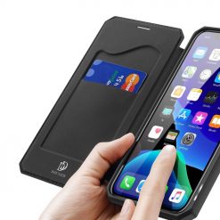 Peňaženkové puzdro Dux Ducis Skin X čierne – Apple iPhone 11 Pro | Lacné Kryty Lacné Kryty | Peňaženkové puzdro Dux Ducis Skin X čierne – Apple iPhone 11 Pro | Lacné Kryty
