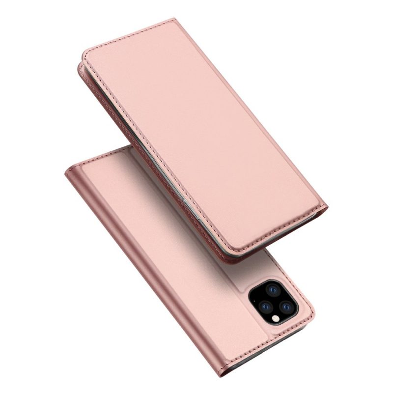 Lacné Kryty | Peňaženkové puzdro Dux Ducis Skin Pro ružové – Apple iPhone 11 Pro