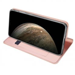 Lacné Kryty | Peňaženkové puzdro Dux Ducis Skin Pro ružové – Apple iPhone 11 Pro | Lacné Kryty