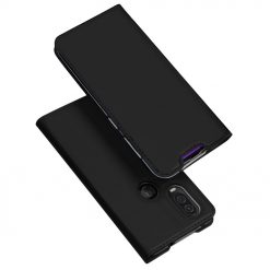 Lacné Kryty | Peňaženkové puzdro Dux Ducis Skin Pro čierne – Motorola One Vision | Lacné Kryty