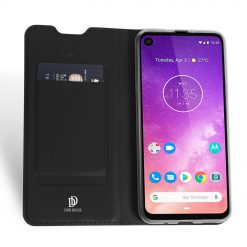 Peňaženkové puzdro Dux Ducis Skin Pro čierne – Motorola One Vision | Lacné Kryty Lacné Kryty | Peňaženkové puzdro Dux Ducis Skin Pro čierne – Motorola One Vision | Lacné Kryty