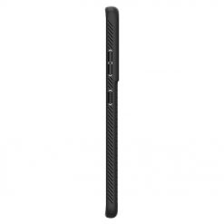Lacné Kryty | Zadný kryt Spigen Liquid Air Matte Black – Samsung Galaxy S21 Ultra | Lacné Kryty