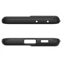 Lacné Kryty | Zadný kryt Spigen Liquid Air Matte Black – Samsung Galaxy S21 Ultra | Lacné Kryty