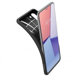 Lacné Kryty | Zadný kryt Spigen Liquid Air Matte Black – Samsung Galaxy S21+ (S21 Plus) | Lacné Kryty