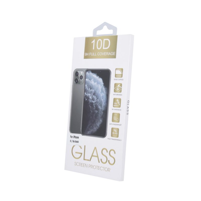 Tvrdené sklo celopovrchové 9H Glass Screen Protector čierne – LG K22