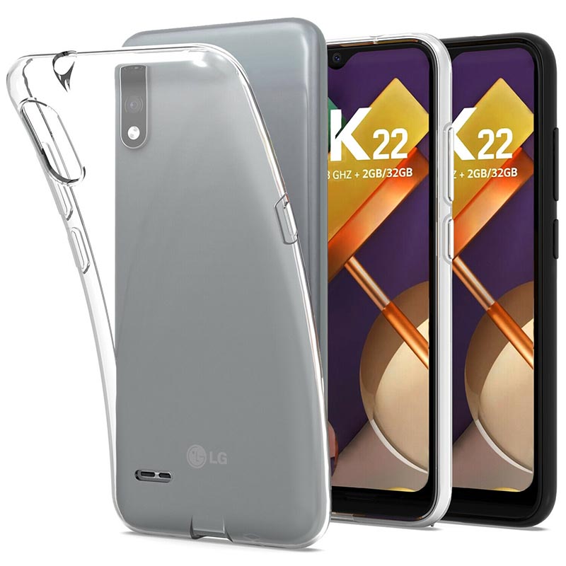 Transparentný silikónový kryt Ultra Slim 1mm – LG K22