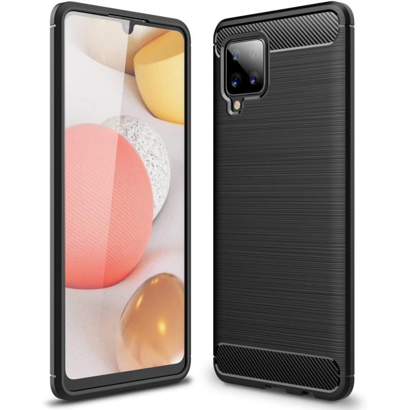 Zadný kryt Carbon čierny – Samsung Galaxy A42 5G