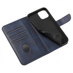 Peňaženkové puzdro Elegant Magnet Case modré – Apple iPhone 12 Mini | Lacné Kryty Lacné Kryty | Peňaženkové puzdro Elegant Magnet Case modré – Apple iPhone 12 Mini | Lacné Kryty