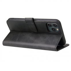 Lacné Kryty | Peňaženkové puzdro Elegant Magnet Case čierne – Apple iPhone 11 | Lacné Kryty