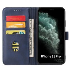 Peňaženkové puzdro Elegant Magnet Case modré – Apple iPhone 11 Pro | Lacné Kryty Lacné Kryty | Peňaženkové puzdro Elegant Magnet Case modré – Apple iPhone 11 Pro | Lacné Kryty