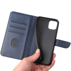 Peňaženkové puzdro Elegant Magnet Case modré – Apple iPhone 11 Pro | Lacné Kryty Lacné Kryty | Peňaženkové puzdro Elegant Magnet Case modré – Apple iPhone 11 Pro | Lacné Kryty