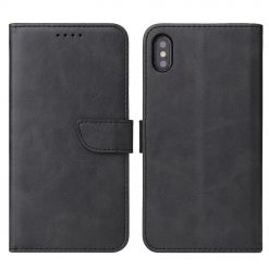 Lacné Kryty | Peňaženkové puzdro Elegant Magnet Case čierne – Apple iPhone Xr | Lacné Kryty