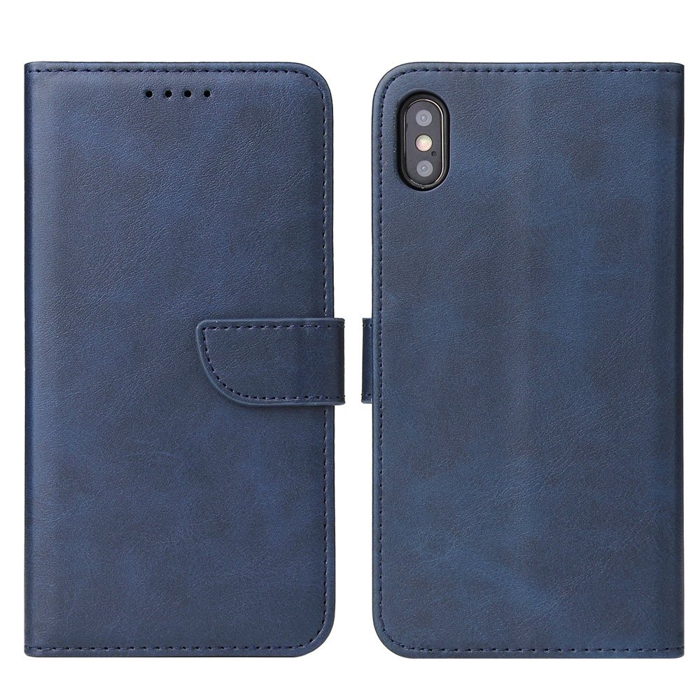 Peňaženkové puzdro Elegant Magnet Case modré – Apple iPhone Xr | Lacné Kryty Lacné Kryty | Peňaženkové puzdro Elegant Magnet Case modré – Apple iPhone Xr | Lacné Kryty
