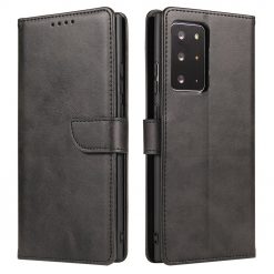 Lacné Kryty | Peňaženkové puzdro Elegant Magnet Case čierne – Samsung Galaxy Note 20 Ultra | Lacné Kryty