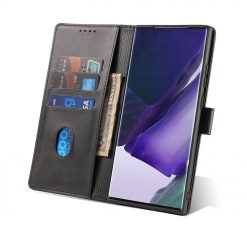 Lacné Kryty | Peňaženkové puzdro Elegant Magnet Case čierne – Samsung Galaxy Note 20 Ultra | Lacné Kryty