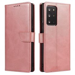 Lacné Kryty | Peňaženkové puzdro Elegant Magnet Case ružové – Samsung Galaxy Note 20 Ultra | Lacné Kryty