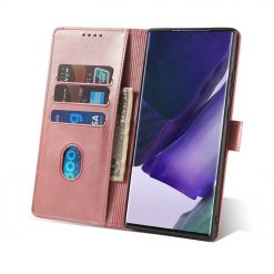 Lacné Kryty | Peňaženkové puzdro Elegant Magnet Case ružové – Samsung Galaxy Note 20 Ultra | Lacné Kryty