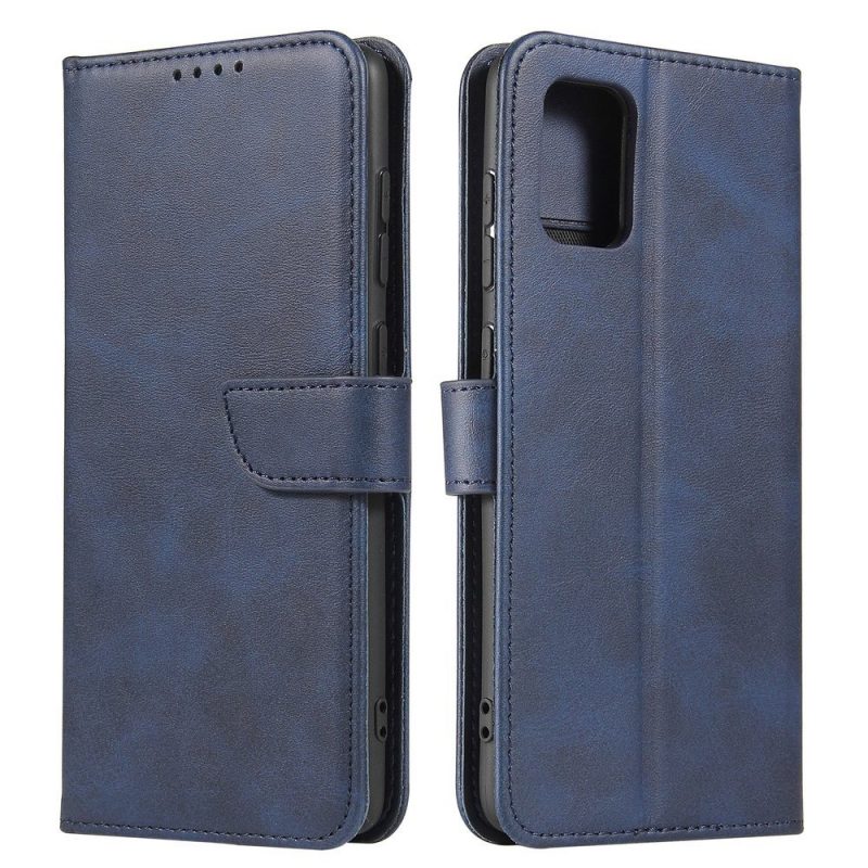 Lacné Kryty | Peňaženkové puzdro Elegant Magnet Case modré – Samsung Galaxy A41