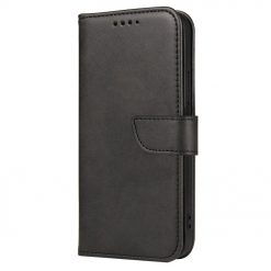 Lacné Kryty | Peňaženkové puzdro Elegant Magnet Case čierne – Huawei P40 Lite E | Lacné Kryty