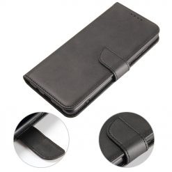 Lacné Kryty | Peňaženkové puzdro Elegant Magnet Case čierne – Samsung Galaxy A51 | Lacné Kryty