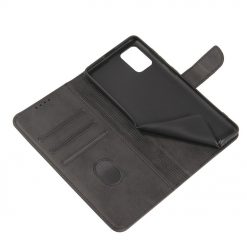 Lacné Kryty | Peňaženkové puzdro Elegant Magnet Case čierne – Samsung Galaxy A51 | Lacné Kryty