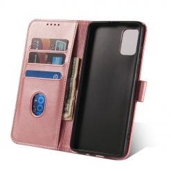 Lacné Kryty | Peňaženkové puzdro Elegant Magnet Case ružové – Samsung Galaxy A51 | Lacné Kryty