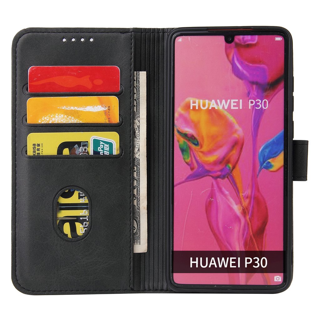 Peňaženkové puzdro Elegant Magnet Case čierne – Huawei P30 | Lacné Kryty Lacné Kryty | Peňaženkové puzdro Elegant Magnet Case čierne – Huawei P30 | Lacné Kryty