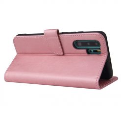 Lacné Kryty | Peňaženkové puzdro Elegant Magnet Case ružové – Huawei P30 Pro | Lacné Kryty