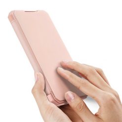 Lacné Kryty | Peňaženkové puzdro Dux Ducis Skin X ružové – Samsung Galaxy A21s | Lacné Kryty