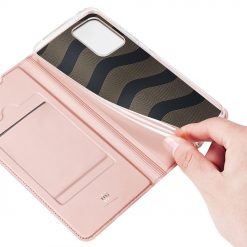 Lacné Kryty | Peňaženkové puzdro Dux Ducis Skin Pro ružové – Samsung Galaxy A72 / A72 5G | Lacné Kryty
