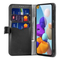 Peňaženkové puzdro Dux Ducis Kado čierne – Samsung Galaxy A21s | Lacné Kryty Lacné Kryty | Peňaženkové puzdro Dux Ducis Kado čierne – Samsung Galaxy A21s | Lacné Kryty