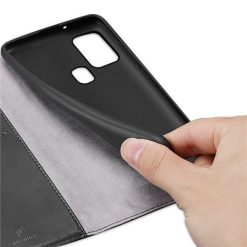 Peňaženkové puzdro Dux Ducis Kado čierne – Samsung Galaxy A21s | Lacné Kryty Lacné Kryty | Peňaženkové puzdro Dux Ducis Kado čierne – Samsung Galaxy A21s | Lacné Kryty