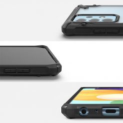 Odolný kryt Ringke Fusion X transparentno-čierny – Samsung Galaxy A52 / A52 5G / A52s 5G | Lacné Kryty Lacné Kryty | Odolný kryt Ringke Fusion X transparentno-čierny – Samsung Galaxy A52 / A52 5G / A52s 5G | Lacné Kryty