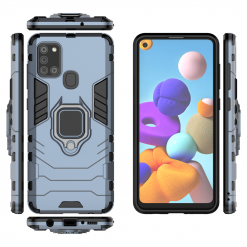Odolný kryt Ring Armor modrý – Samsung Galaxy A21s | Lacné Kryty Lacné Kryty | Odolný kryt Ring Armor modrý – Samsung Galaxy A21s | Lacné Kryty