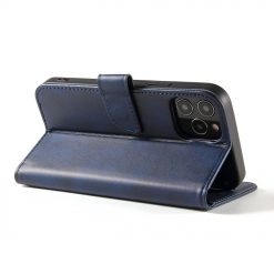Peňaženkové puzdro Elegant Magnet Case modré – Apple iPhone 12 / iPhone 12 Pro | Lacné Kryty Lacné Kryty | Peňaženkové puzdro Elegant Magnet Case modré – Apple iPhone 12 / iPhone 12 Pro | Lacné Kryty