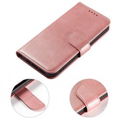 Lacné Kryty | Peňaženkové puzdro Elegant Magnet Case ružové – Apple iPhone 12 / iPhone 12 Pro | Lacné Kryty