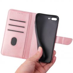 Lacné Kryty | Peňaženkové puzdro Elegant Magnet Case ružové – Apple iPhone 7 Plus / iPhone 8 Plus | Lacné Kryty