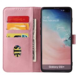 Lacné Kryty | Peňaženkové puzdro Elegant Magnet Case ružové – Samsung Galaxy S10 Plus (S10+) | Lacné Kryty