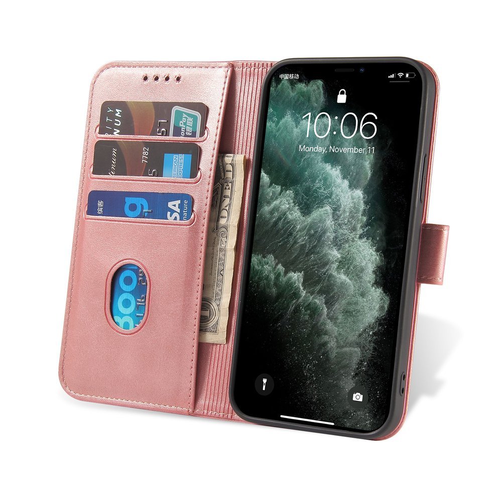 Peňaženkové puzdro Elegant Magnet Case ružové – Huawei P20 Lite | Lacné Kryty Lacné Kryty | Peňaženkové puzdro Elegant Magnet Case ružové – Huawei P20 Lite | Lacné Kryty