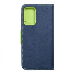 Peňaženkové puzdro Fancy Book modro-limetkové – Samsung Galaxy A52 / A52 5G / A52s 5G | Lacné Kryty Lacné Kryty | Peňaženkové puzdro Fancy Book modro-limetkové – Samsung Galaxy A52 / A52 5G / A52s 5G | Lacné Kryty